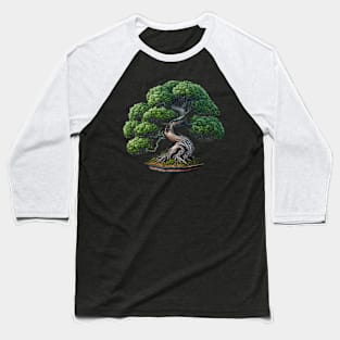 Hedera Helix Bonsai Baseball T-Shirt